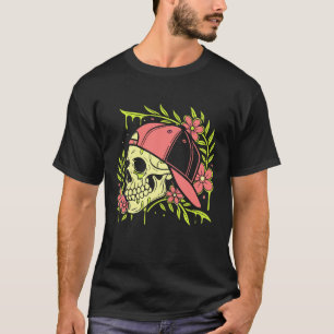 Visão do crânio - Arte da Camisa do Pós-Vida