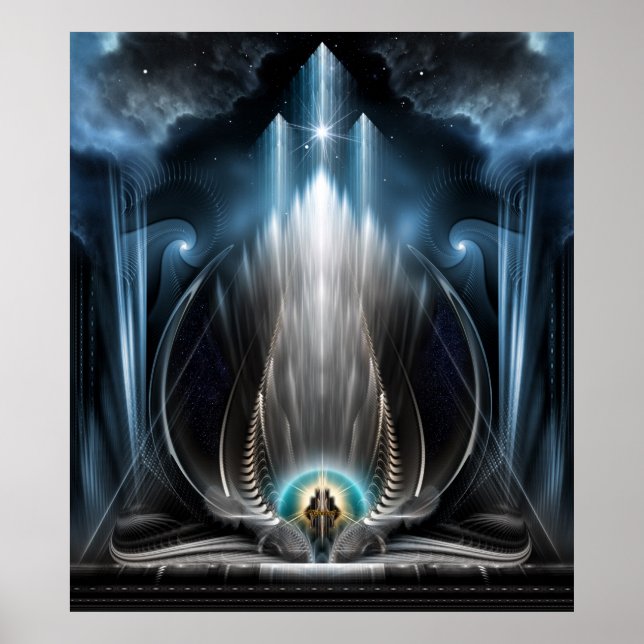 Visão Do Gelo Da Poster De Parede Imperial (Frente)