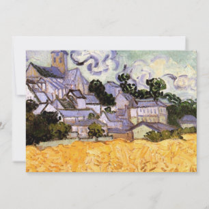 Visão dos Auvers com a Igreja por Vincent van Gog