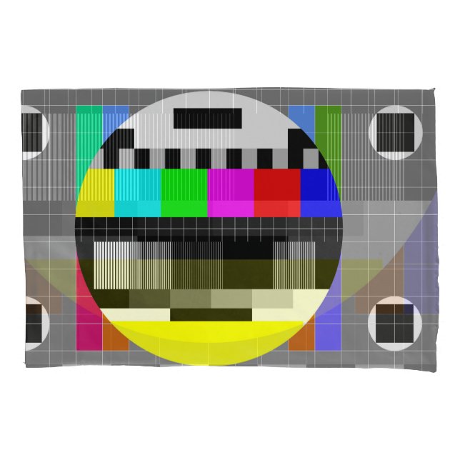 Visão geral de ausência de sinal da TV retrô. (Frente)