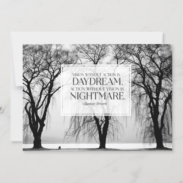 Visão Sem Ação Cartão Magnético (Frente)