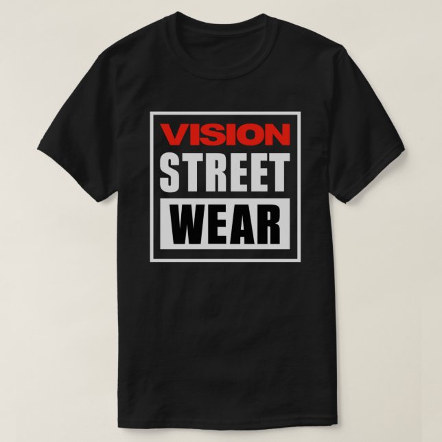 Vision Street Veste T-Shirt Essencial (Frente do Design)