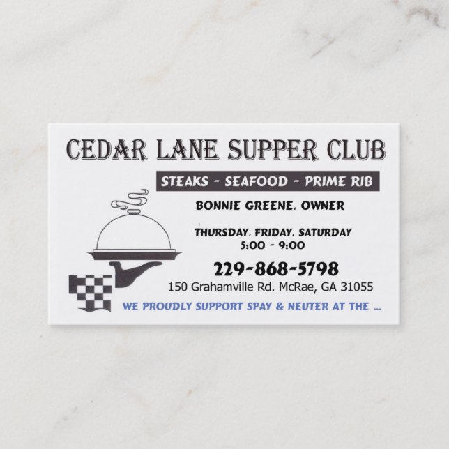 Visita 2 para 1 cartão de negócios (Frente)