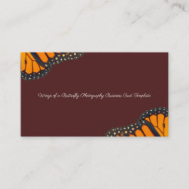 Visita A borboleta de monarca voa o modelo do cartão da