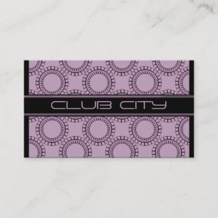 Visita A circular moderna tampa o cartão de visita,