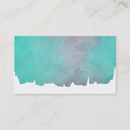 Visita abstrato azul modelo de cartão de negócios