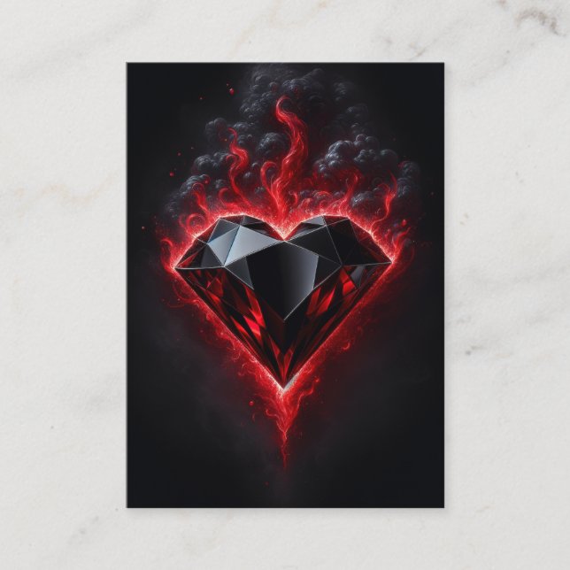 Visita Adamant Heart | Caixa de cartão Zechariah 7:9-12 K (Frente)