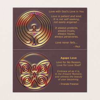 VISITA AMOR PBOQUIABERTO - CARTÃO DE TESTEMUNHO