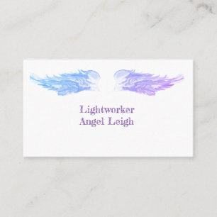 Visita Angel Wings Light, Espiritual, Reiki, cartão de vi
