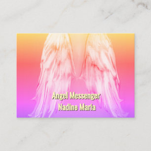 Visita Angel Wings Light, Espiritual, Reiki, cartão de vi