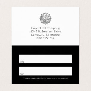 Visita apenas um cartão de compromisso dobrado