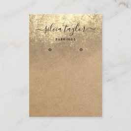 Visita Artesanato de caligrafia Cartão de exposição