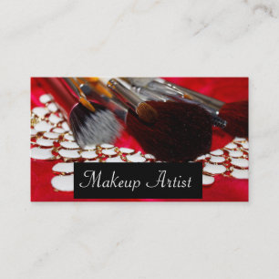 Visita Artista cartão de visita/Makeup