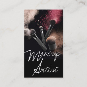 Visita Artista de maquilhagem, Cosmetologia, Cartão de v