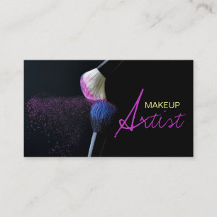 Visita Artista de maquilhagem, Cosmetologia, Cartão de v