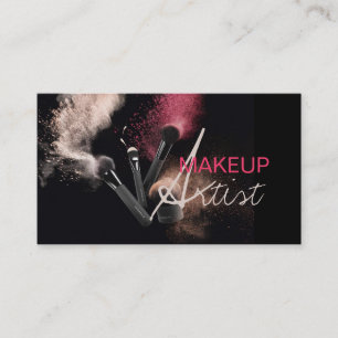 Visita Artista de maquilhagem, Cosmetologia, Cartão de v
