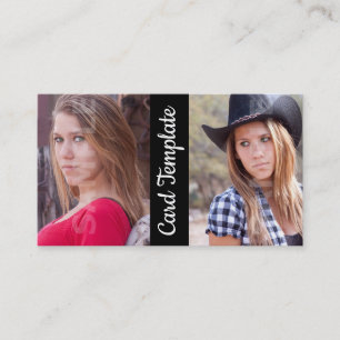 Visita Ator de Captura de Cabeça de Modelo do Cartão co