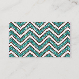 Visita Azul de Brown da faísca de Chevron do cartão de