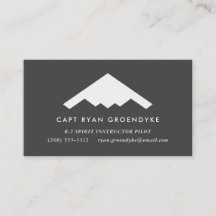 B-2 Espírito Bombista Profissional Cartão de visit