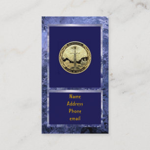 Visita Camelot Wizard Knight King Arthur Cartão de visit