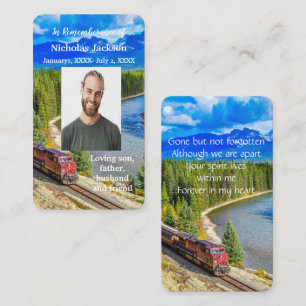 Visita Caminho-férrea do comboio com cartão de memória me