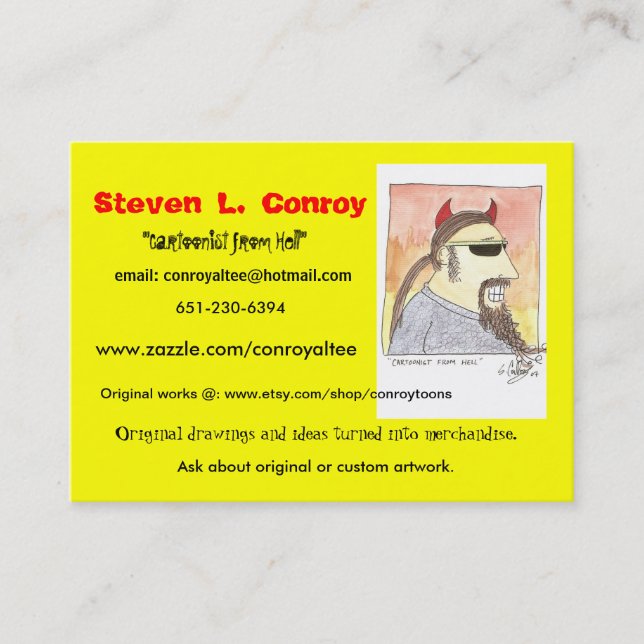 Visita Cartão 2012 de Bizz (Frente)