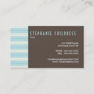 Visita Cartão de assunto pessoal contemporâneo das