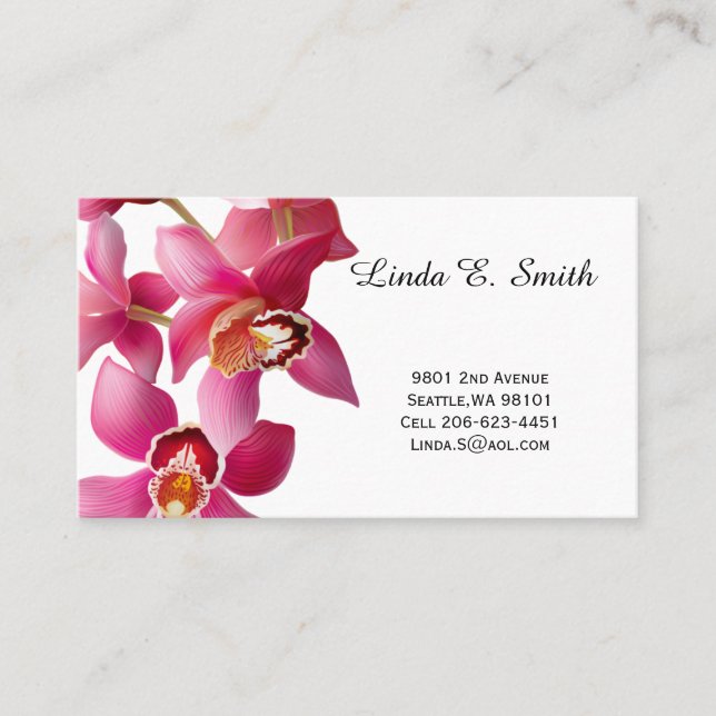 Visita Cartão de Chamada Clássico (Frente)