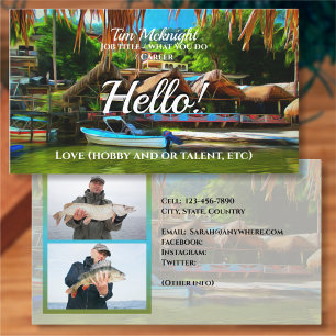 Visita Cartão de Chamada Mismaloya River Hello 0331