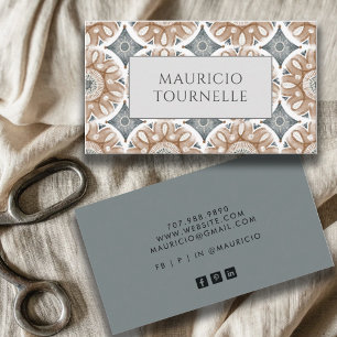 Visita Cartão de Chamada Moderno