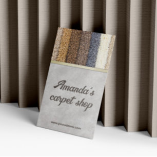 Visita Cartão de Cinza Elegante Compre de tapete/carpete