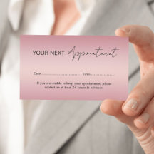 Cartão de Compromisso Rose Gold