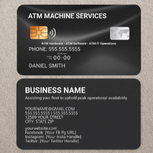 Visita Cartão de Crédito ATM