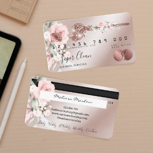 Visita Cartão de crédito de limpeza Maid House