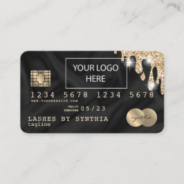 Visita Cartão de Crédito Estilado adicione seu logotipo D