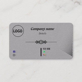 Visita cartão de design exclusivo
