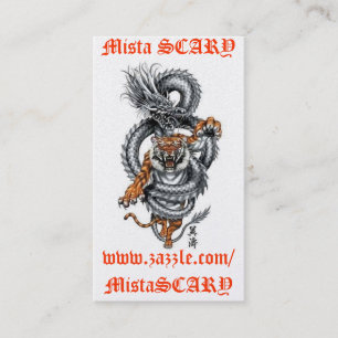 Visita Cartão de Disparo MistaSCARY Dragon Tiger