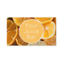 Cartão de Fidelidade de Suco Bar