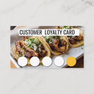 VISITA CARTÃO DE FIDELIDADE DE TAQUERIA - CLIENTE