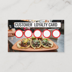 VISITA CARTÃO DE FIDELIDADE DE TAQUERIA - CLIENTE
