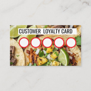 VISITA CARTÃO DE FIDELIDADE DE TAQUERIA - CLIENTE
