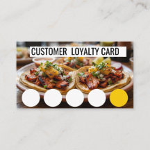 CARTÃO DE FIDELIDADE DE TAQUERIA - CLIENTE