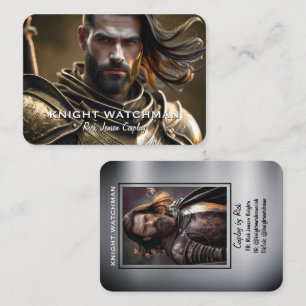 Visita Cartão de Foto Coscards Efeito Metálico Paisagem C