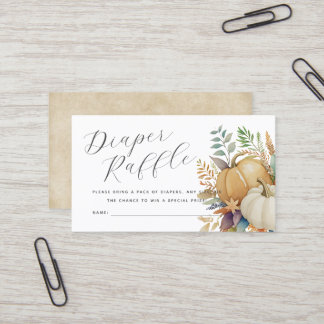 Visita cartão de fralda das bombas de água