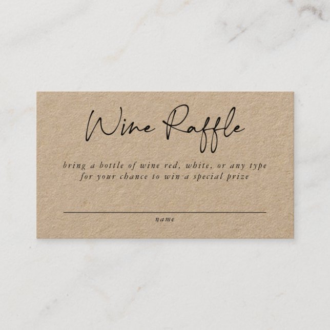 Visita Cartão de Gabinete de Embarcação de Vinho (Frente)