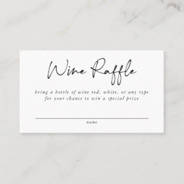 Visita Cartão de Gabinete de Embarcação de Vinho