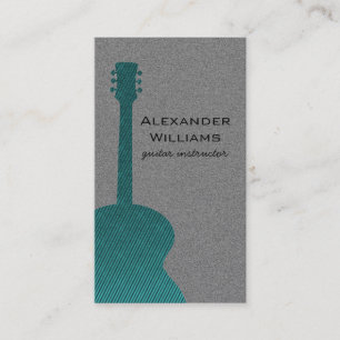 Visita Cartão de indústria musical listrado da guitarra