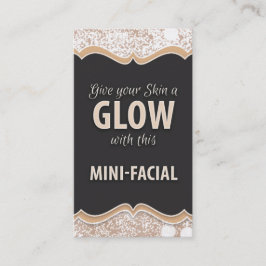 Visita Cartão de instrução Mini-Facial - FULGOR