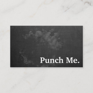 Visita Cartão de Lealdade a Preto Minimalista Moderno