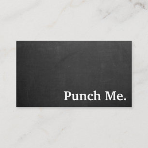 Visita Cartão de Lealdade a Preto Minimalista Moderno